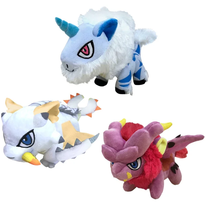 CAPCOM Monster Hunter Plush Collection Vol. 8 3 CAPCOM Monster Hunter Plush Collection Vol. 8