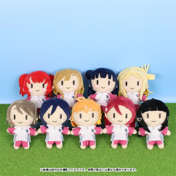 Love Live! School Idol Project Gym Clothes Ball Chain Plush Collection 3 Love Live! School Idol Project Gym Clothes Ball Chain Plush Collection