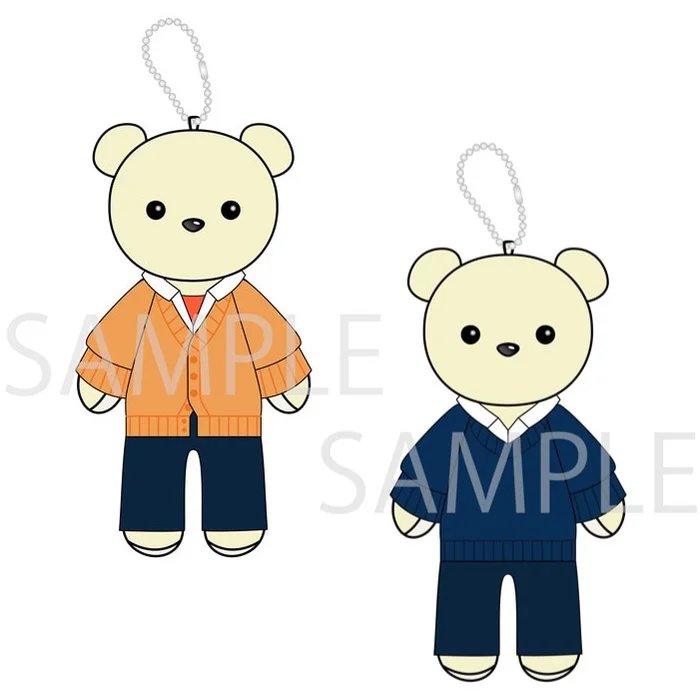 Kumamate Sasaki And Miyano: Graduation Plushie Mascot & Costume Set 3 Kumamate Sasaki And Miyano: Graduation Plushie Mascot & Costume Set